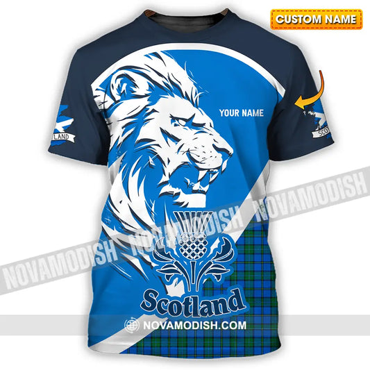 Unisex Shirt - Custom Text Shirt Scotland Shirt T-shirt
