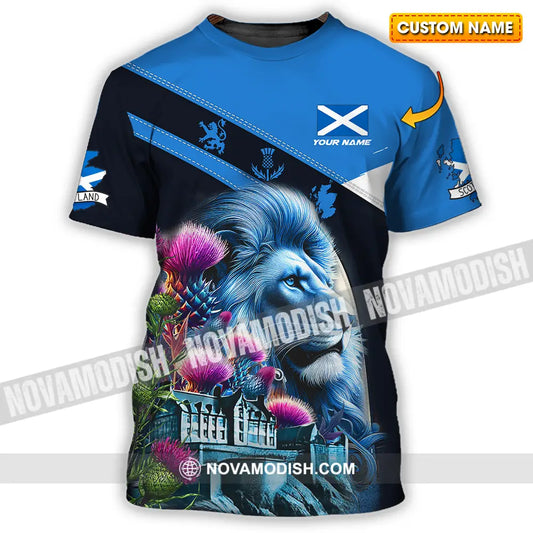 Unisex Shirt - Custom Text Shirt Scotland Shirt T-shirt