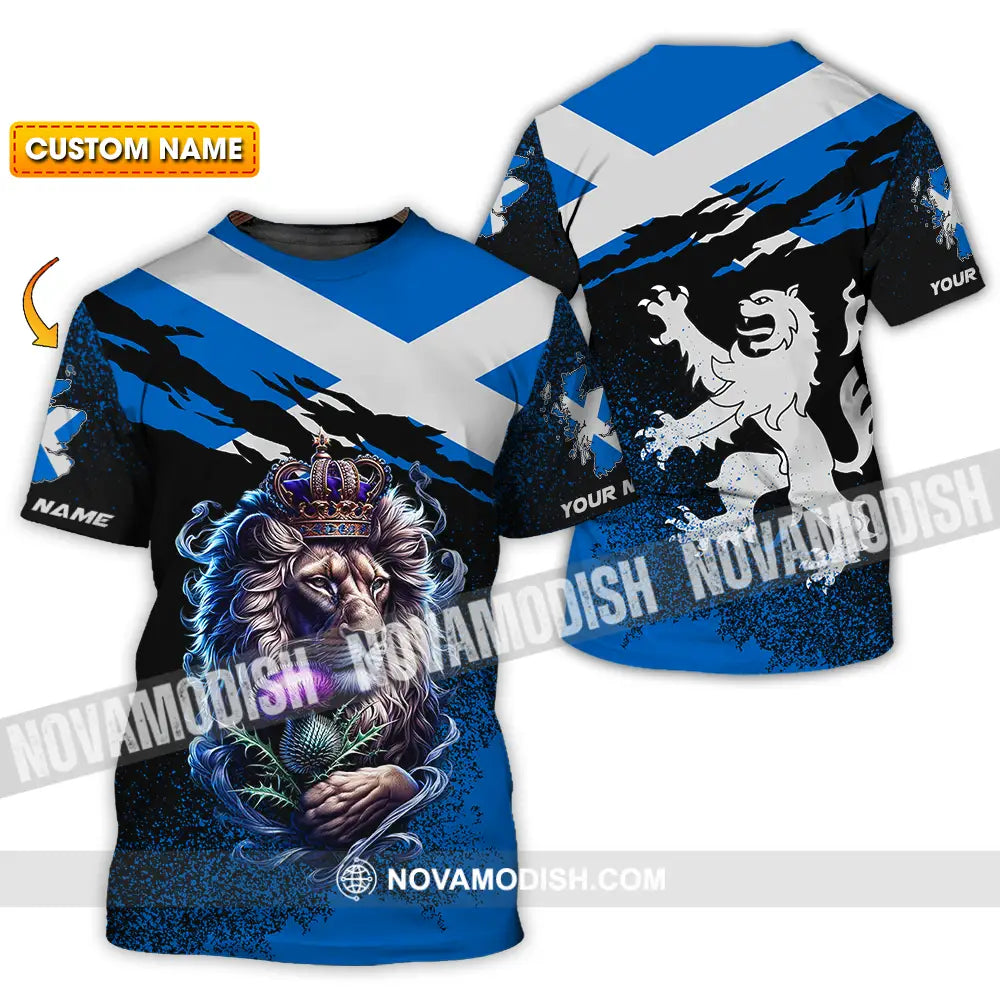 Unisex Shirt - Custom Text Scotland T-Shirt