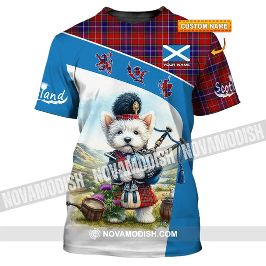 Unisex Shirt - Custom Text Shirt Scotland Shirt T-shirt