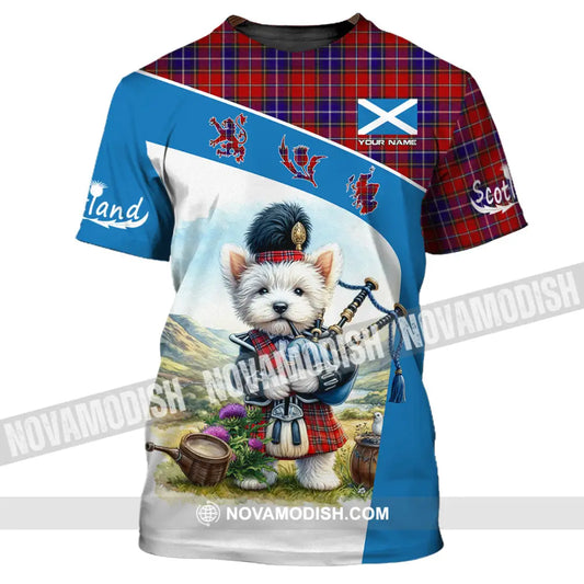 Unisex Shirt - Custom Text Shirt Scotland Shirt T-Shirt / S T-shirt
