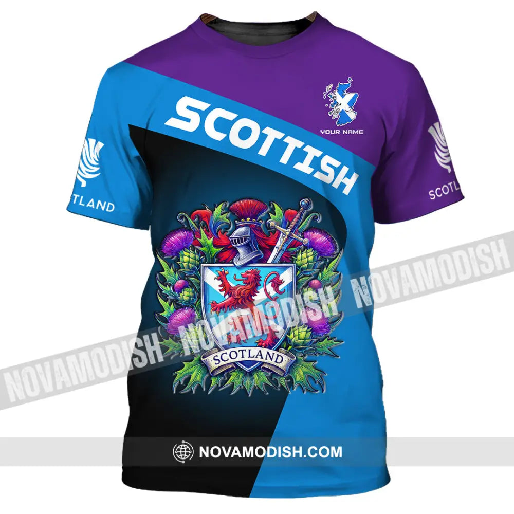 Unisex Shirt - Custom Text Shirt Scottish Shirt T-Shirt / S T-shirt