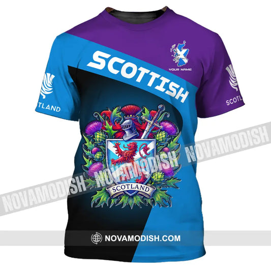 Unisex Shirt - Custom Text Shirt Scottish Shirt T-Shirt / S T-shirt