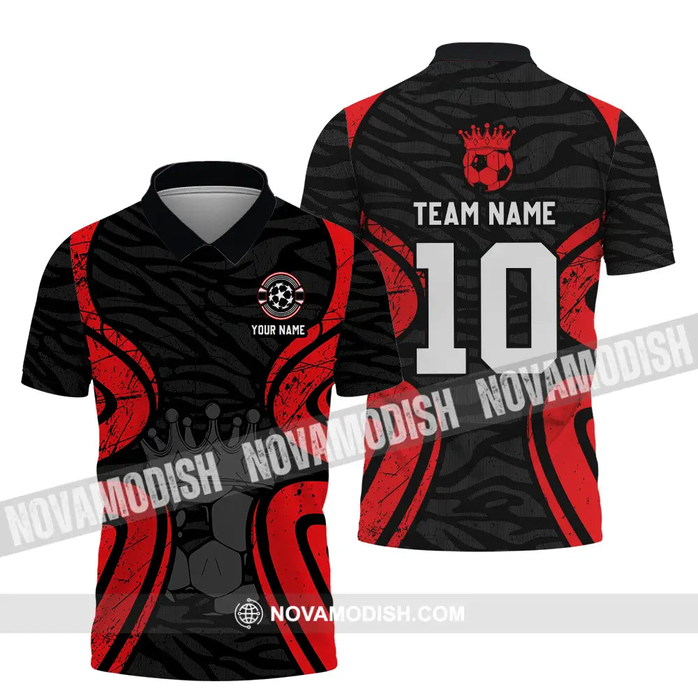 Unisex Shirt - Custom Text Shirt Soccer Shirt Polo Shirt / S T-shirt