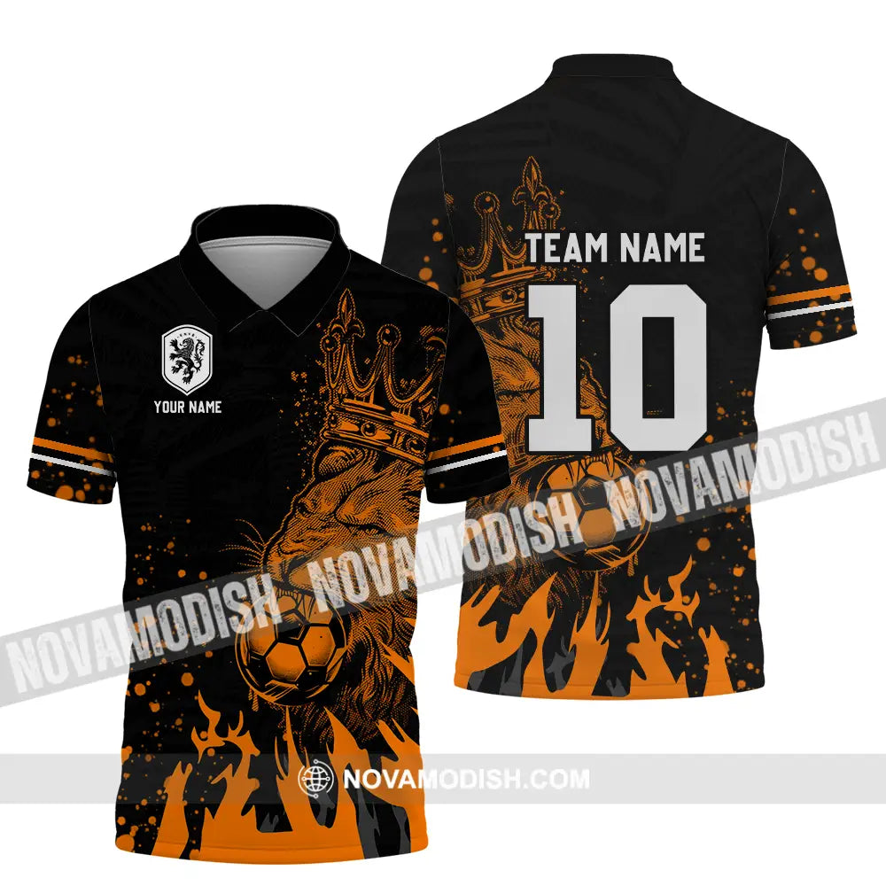 Unisex Shirt - Custom Text Shirt Soccer Shirt Polo Shirt / S T-shirt