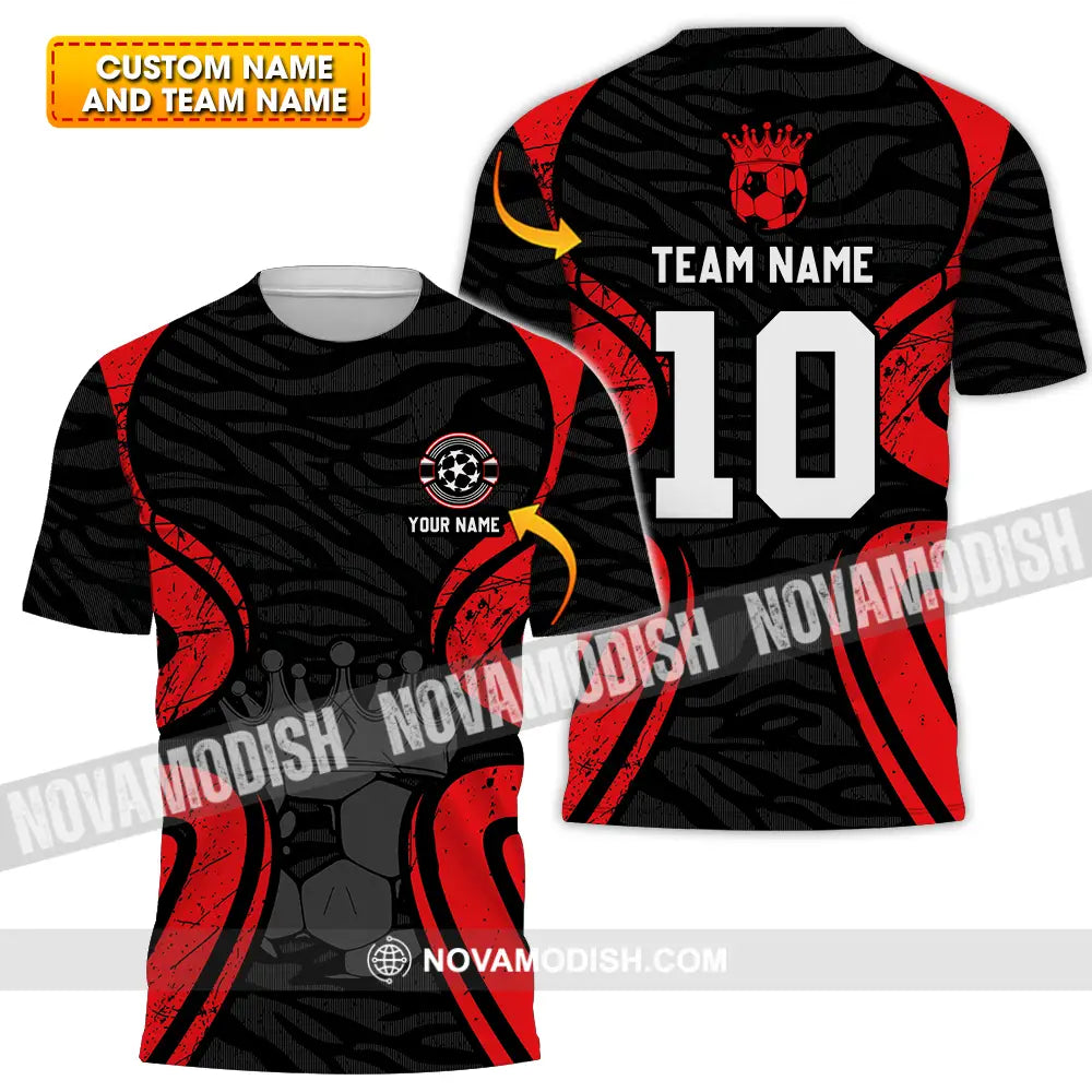 Unisex Shirt - Custom Text Shirt Soccer Shirt T-shirt