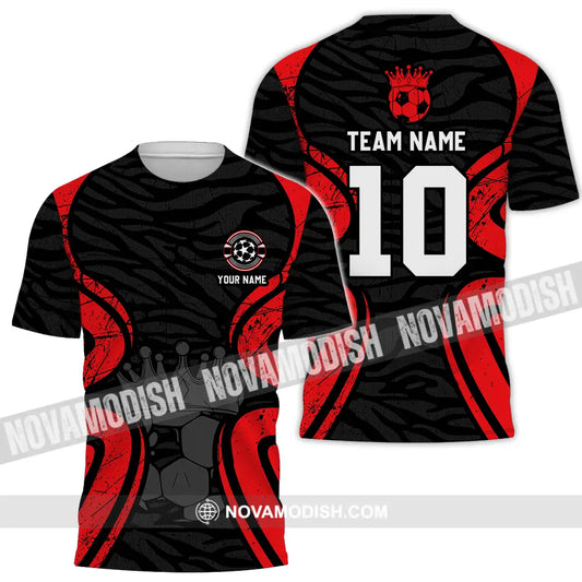 Unisex Shirt - Custom Text Shirt Soccer Shirt T-Shirt / S T-shirt