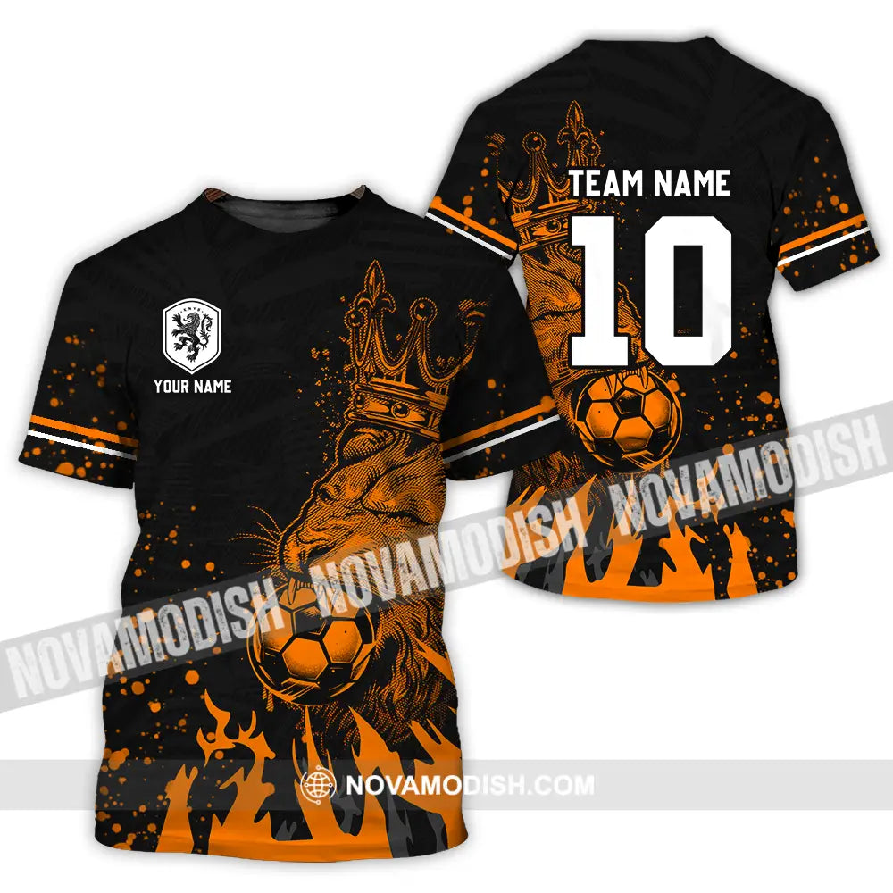 Unisex Shirt - Custom Text Shirt Soccer Shirt T-Shirt / S T-shirt