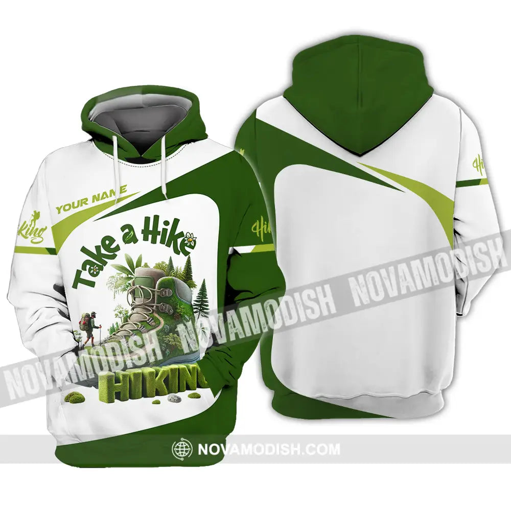 Unisex Shirt - Custom Text Shirt Take A Hike Hoodie / S T-shirt
