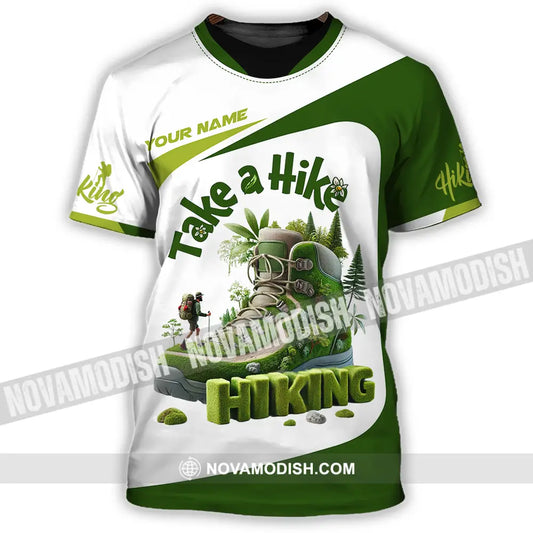 Unisex Shirt - Custom Text Shirt Take A Hike T-Shirt / S T-shirt