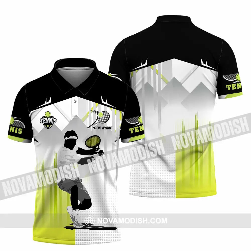 Unisex Shirt - Custom Text Shirt Tennis Shirt Polo Shirt / S T-shirt