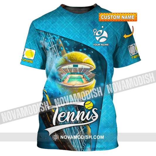 Unisex Shirt - Custom Text Shirt Tennis Shirt T-shirt