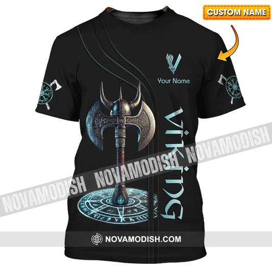 Unisex Shirt - Custom Text Viking T-Shirt