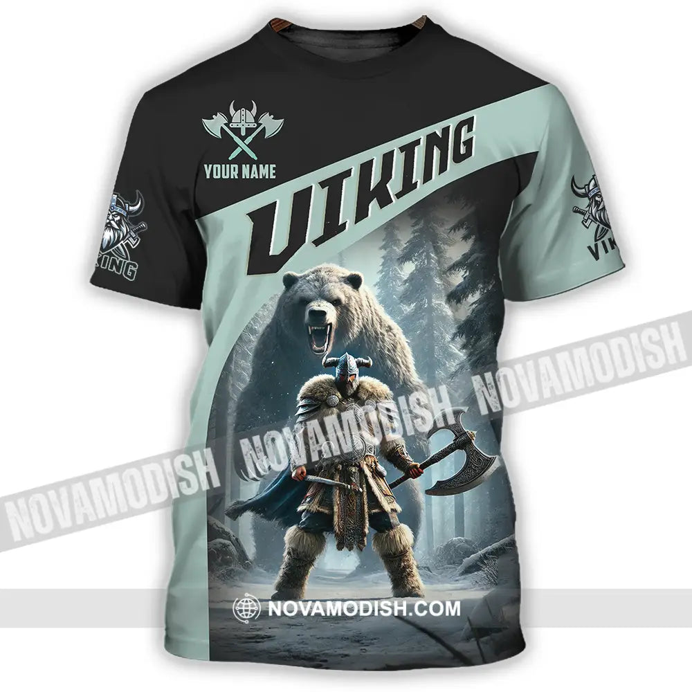 Unisex Shirt - Custom Text Shirt Viking T-Shirt / S T-shirt