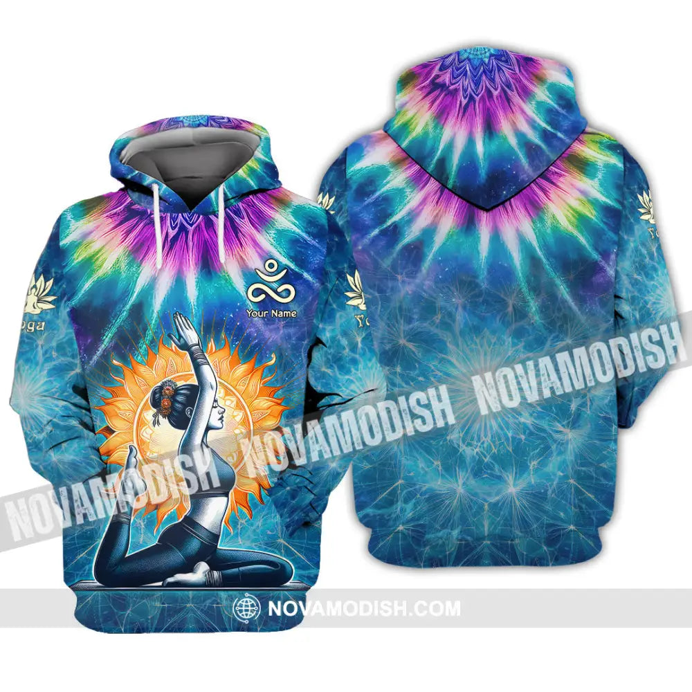 Unisex Shirt - Custom Text Yoga Hoodie / S T-Shirt