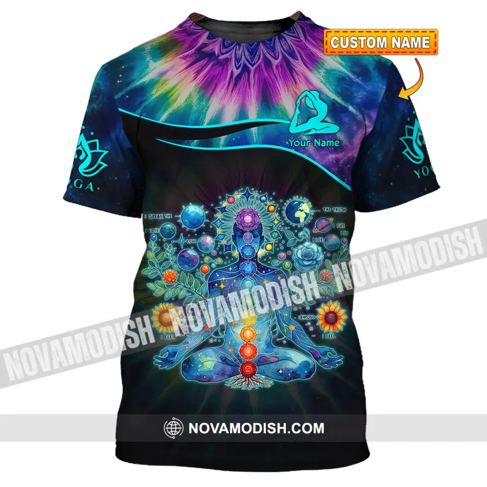Unisex Shirt - Custom Text Yoga T-Shirt
