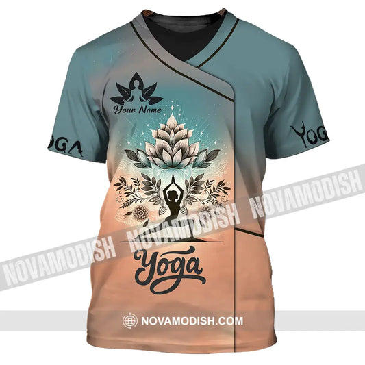 Unisex Shirt - Custom Text Yoga T-Shirt / S T-Shirt