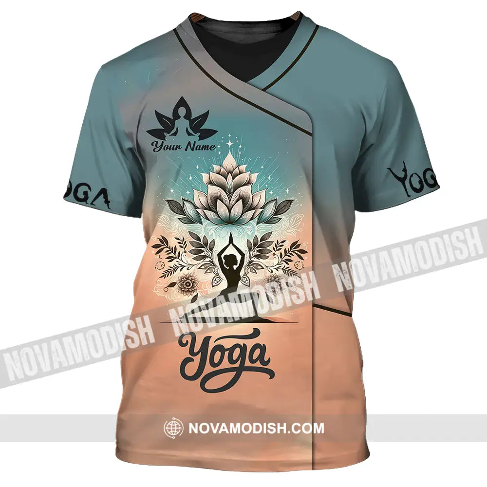 Unisex Shirt - Custom Text Yoga T-Shirt / S T-Shirt