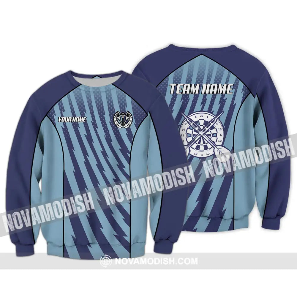 Unisex Shirt - Custom Texts Darts Icon Sport Shirt Long Sleeve / S T-shirt