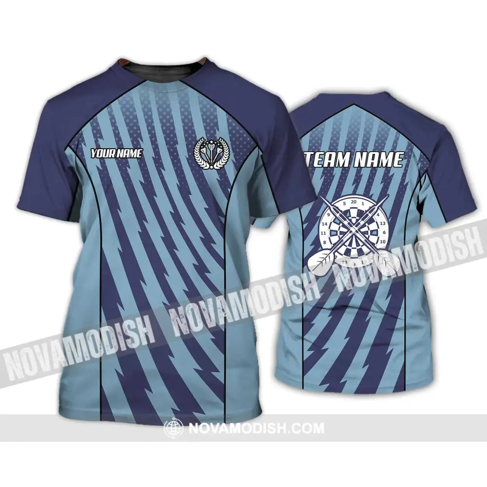 Unisex Shirt - Custom Texts Darts Icon Sport Shirt T-Shirt / S T-shirt