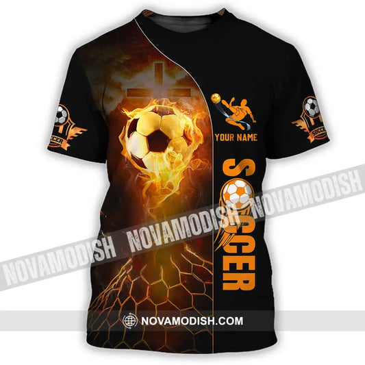 Unisex Shirt - Custom Texts Shirt Soccer T-Shirt / S T-shirt