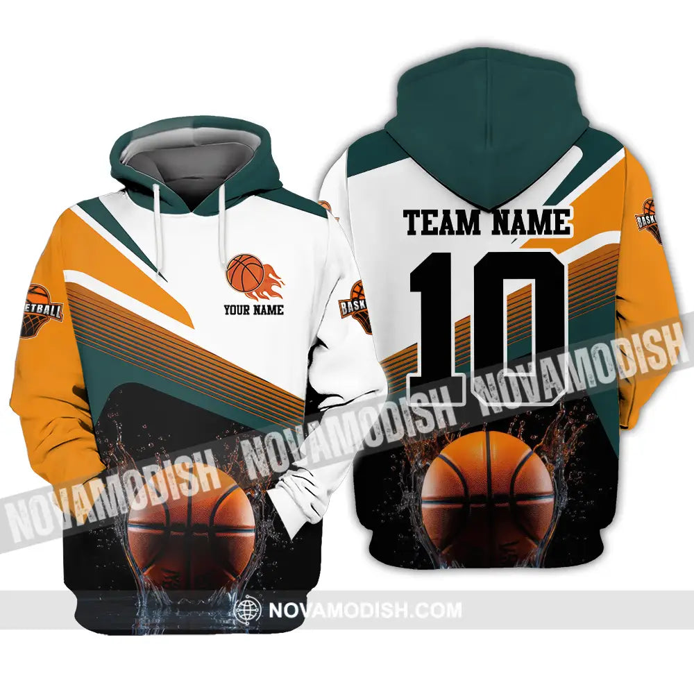 Unisex Shirt - Custom Texts Sport Shirt Basketball Hoodie / S T-shirt