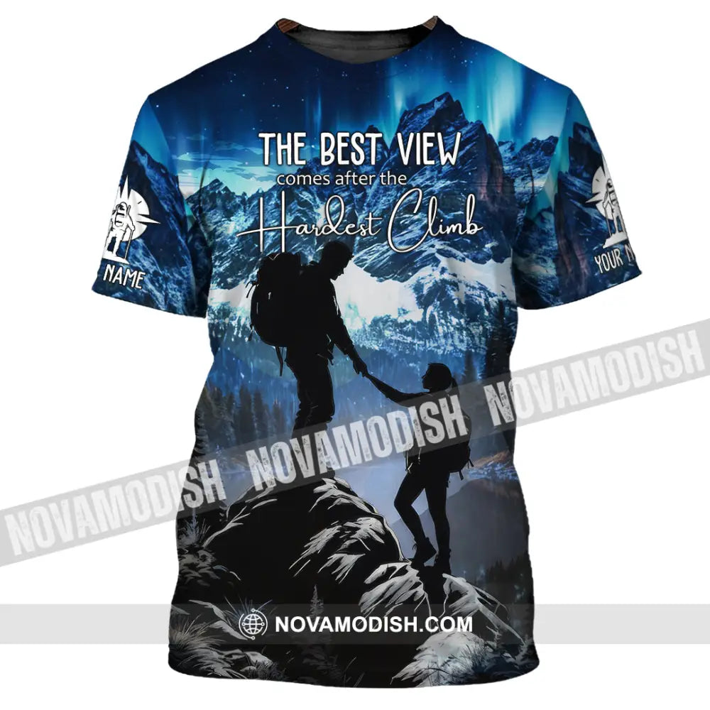 Unisex Shirt - Custom The Best View Comes After The Hardest Climb Sports Shirt T-Shirt / S T-shirt