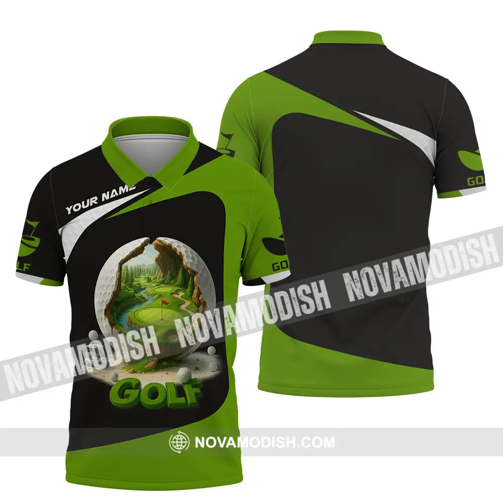Unisex Shirt - Custom The Golf Shirt Polo Shirt / S T-shirt