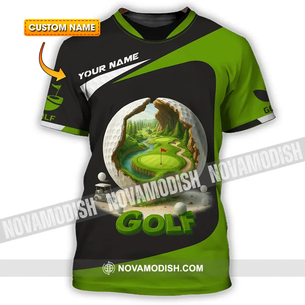 Unisex Shirt - Custom The Golf Shirt T-shirt