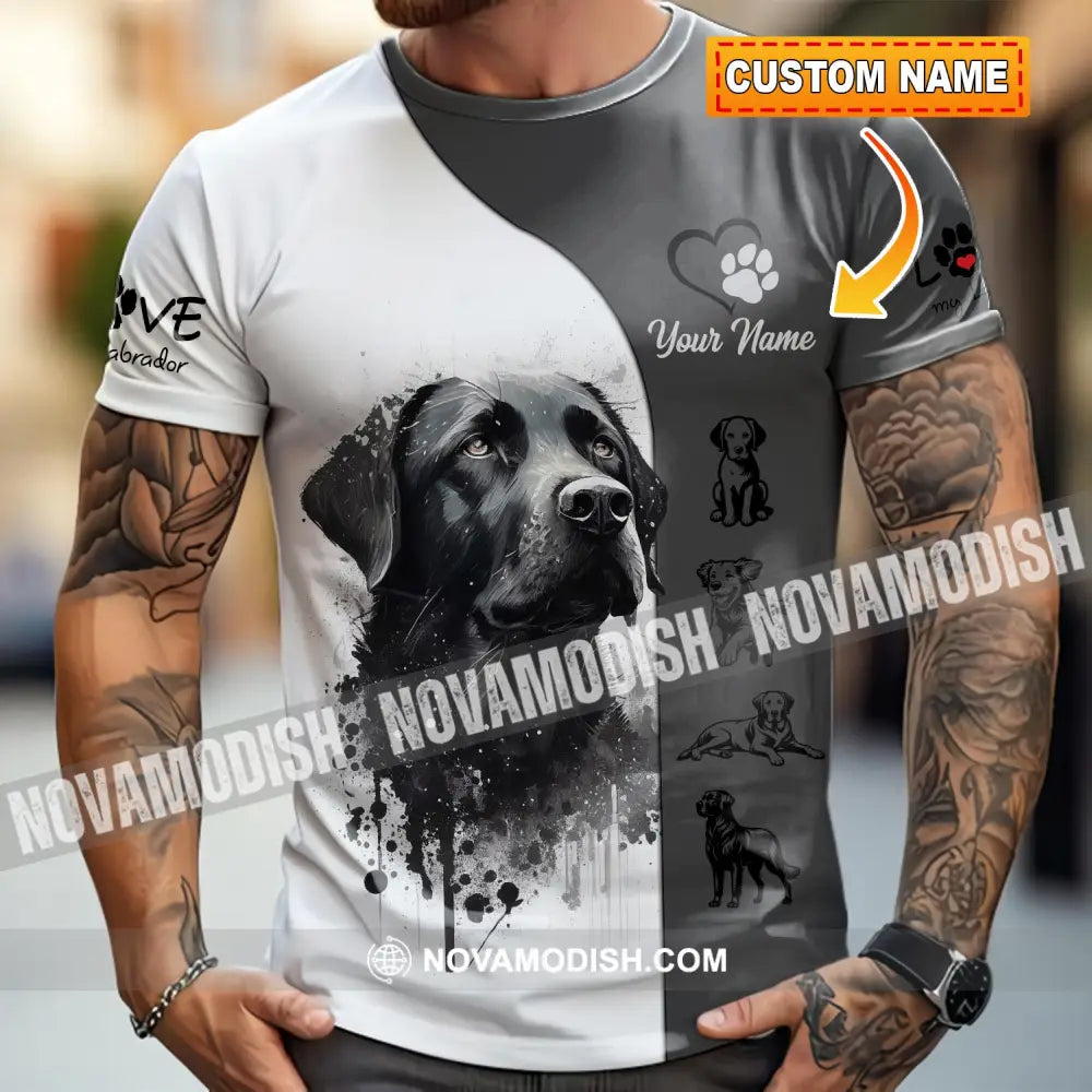 Unisex Shirt - Custom The Labrador 3D Shirt T-shirt