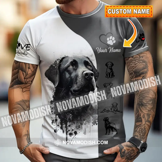 Unisex Shirt - Custom The Labrador 3D Shirt T-shirt