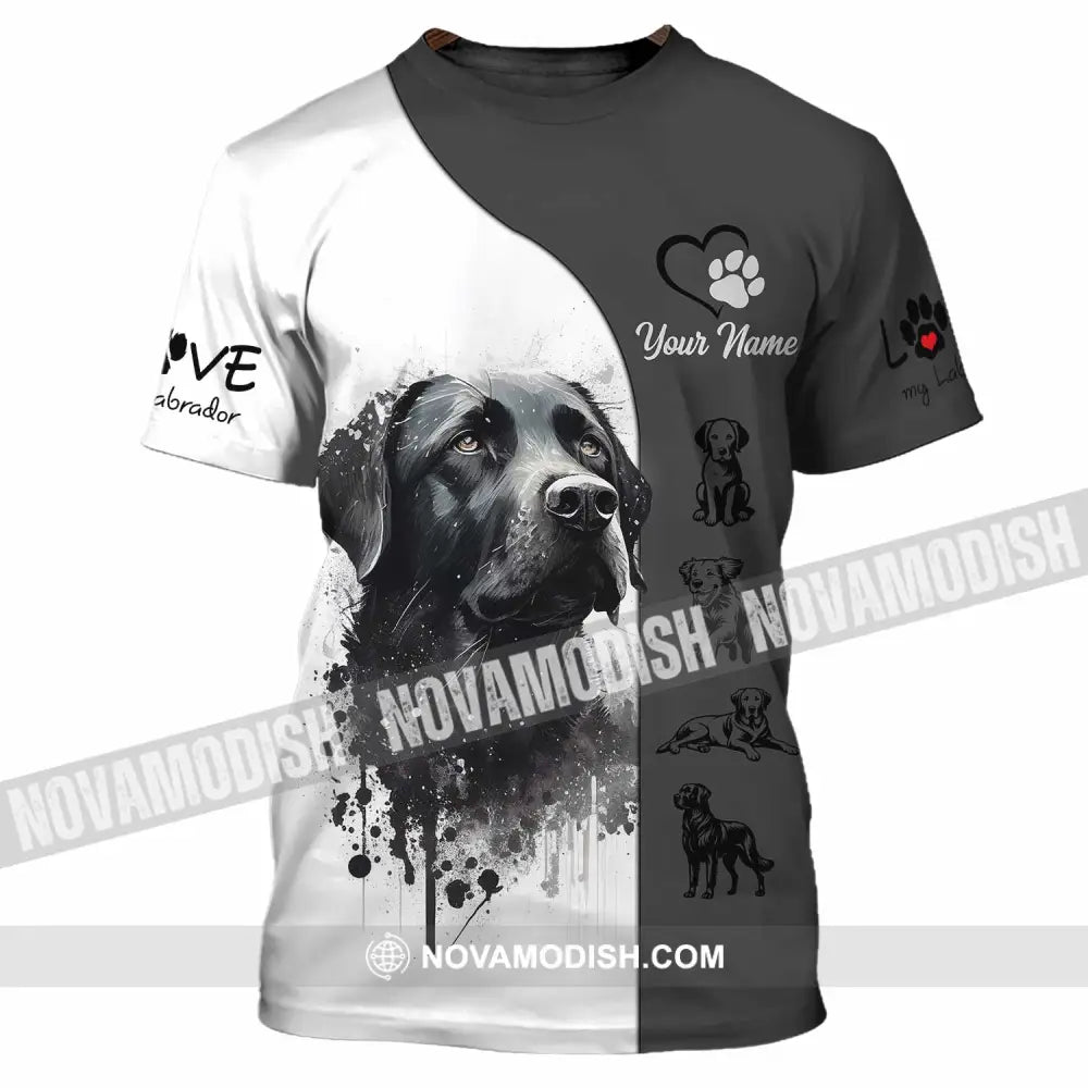 Unisex Shirt - Custom The Labrador 3D Shirt T-Shirt / S T-shirt