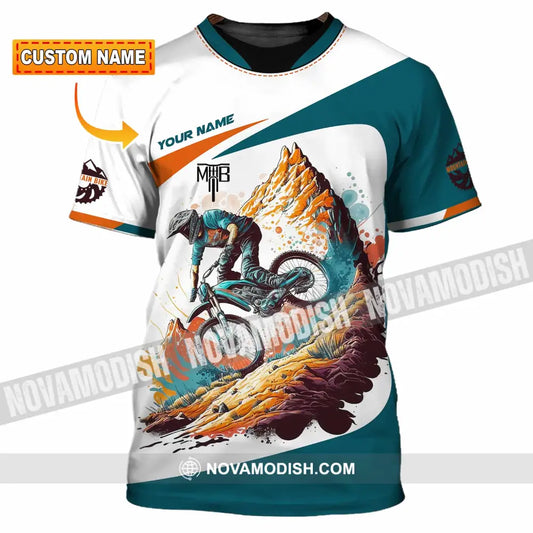 Unisex Shirt - Custom The Mountain Bike MTB Shirt T-shirt