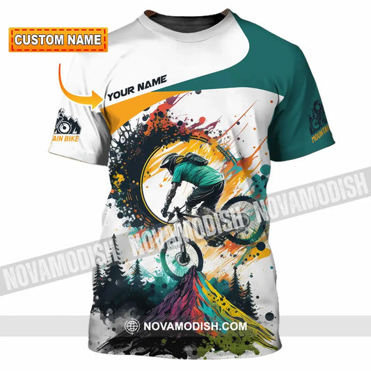 Unisex Shirt - Custom The Mountain Bike Shirt T-shirt