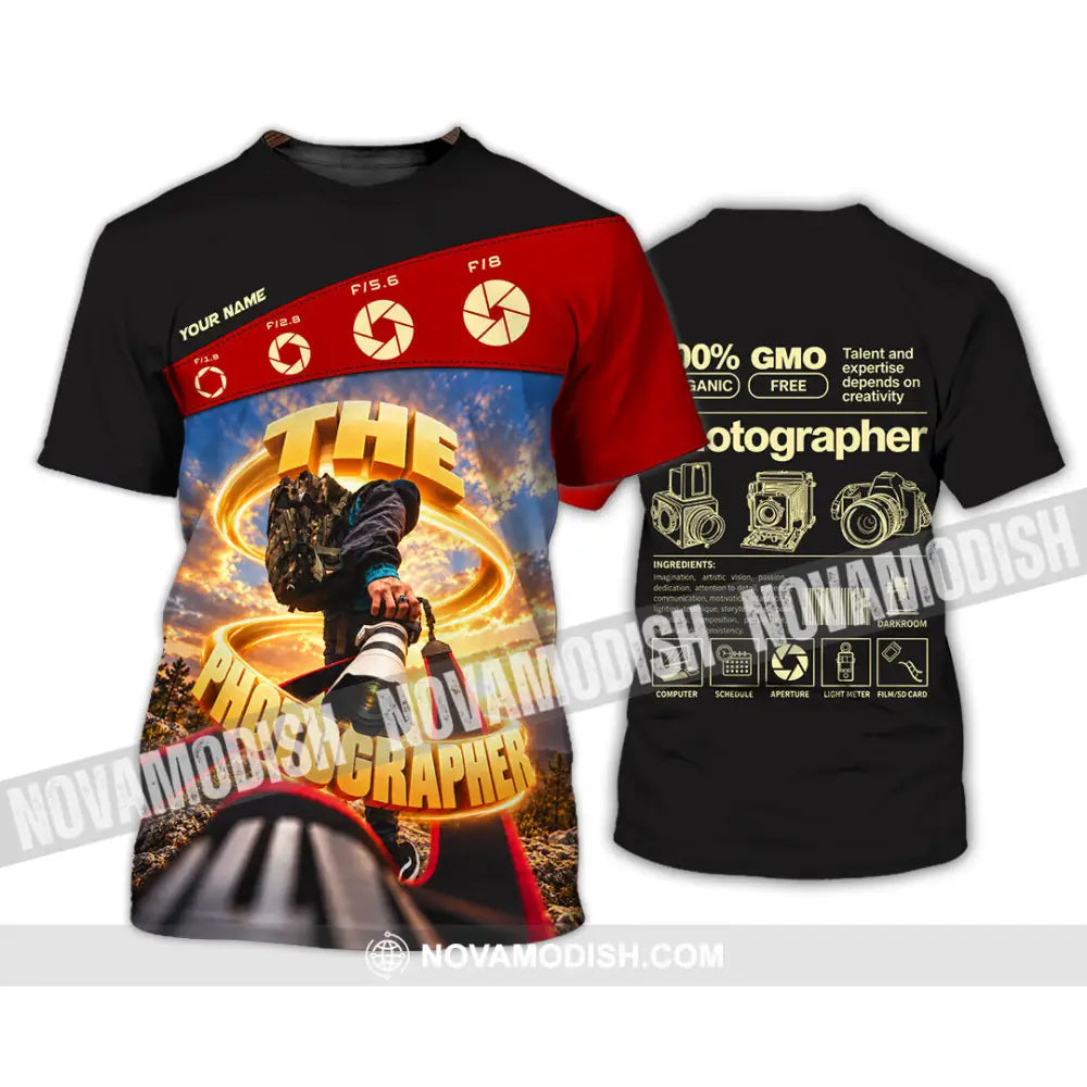 Unisex Shirt - Custom The Photographer Shirt - T-shirt