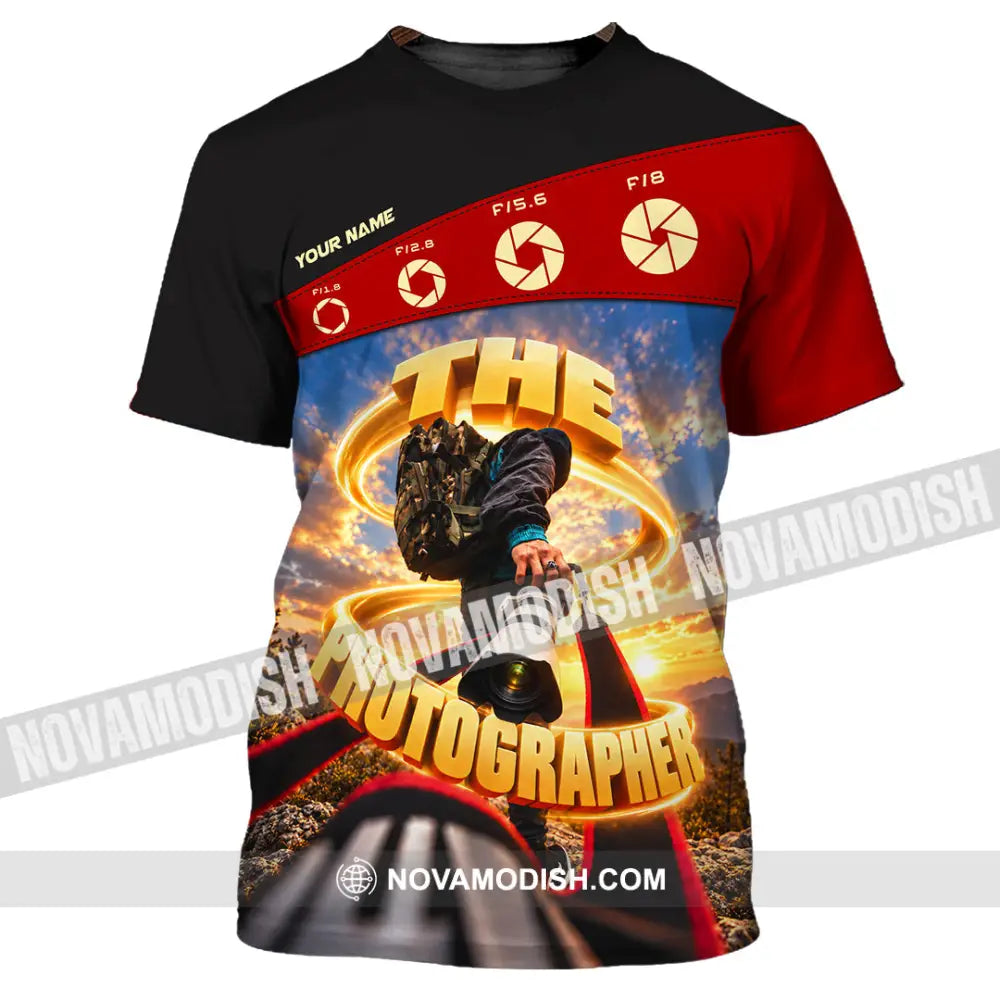 Unisex Shirt - Custom The Photographer Shirt - T-Shirt / S - T-shirt