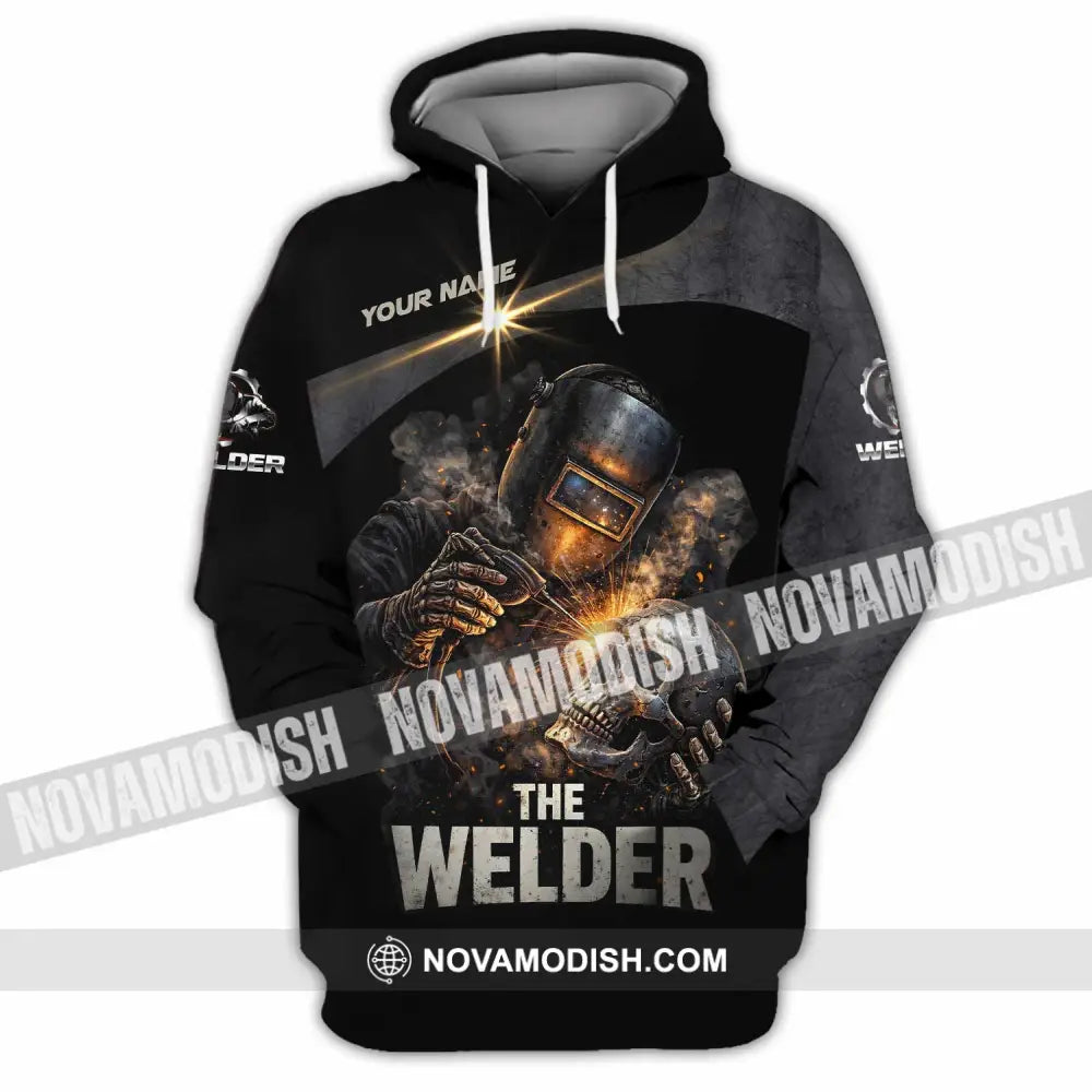 Unisex Shirt - Custom The Welder Shirt - Hoodie / S - T-shirt