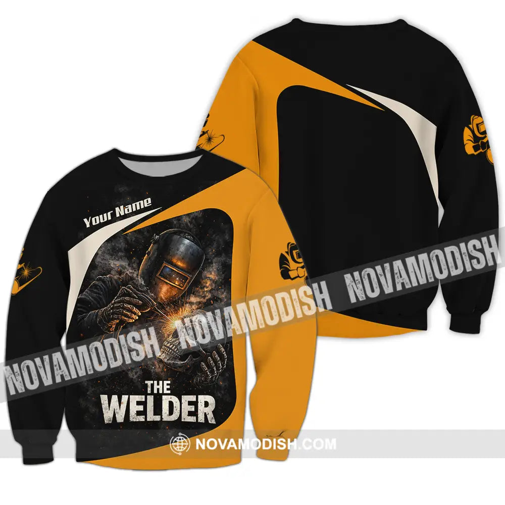 Unisex Shirt - Custom The Welder Shirt - Long Sleeve / S - T-shirt