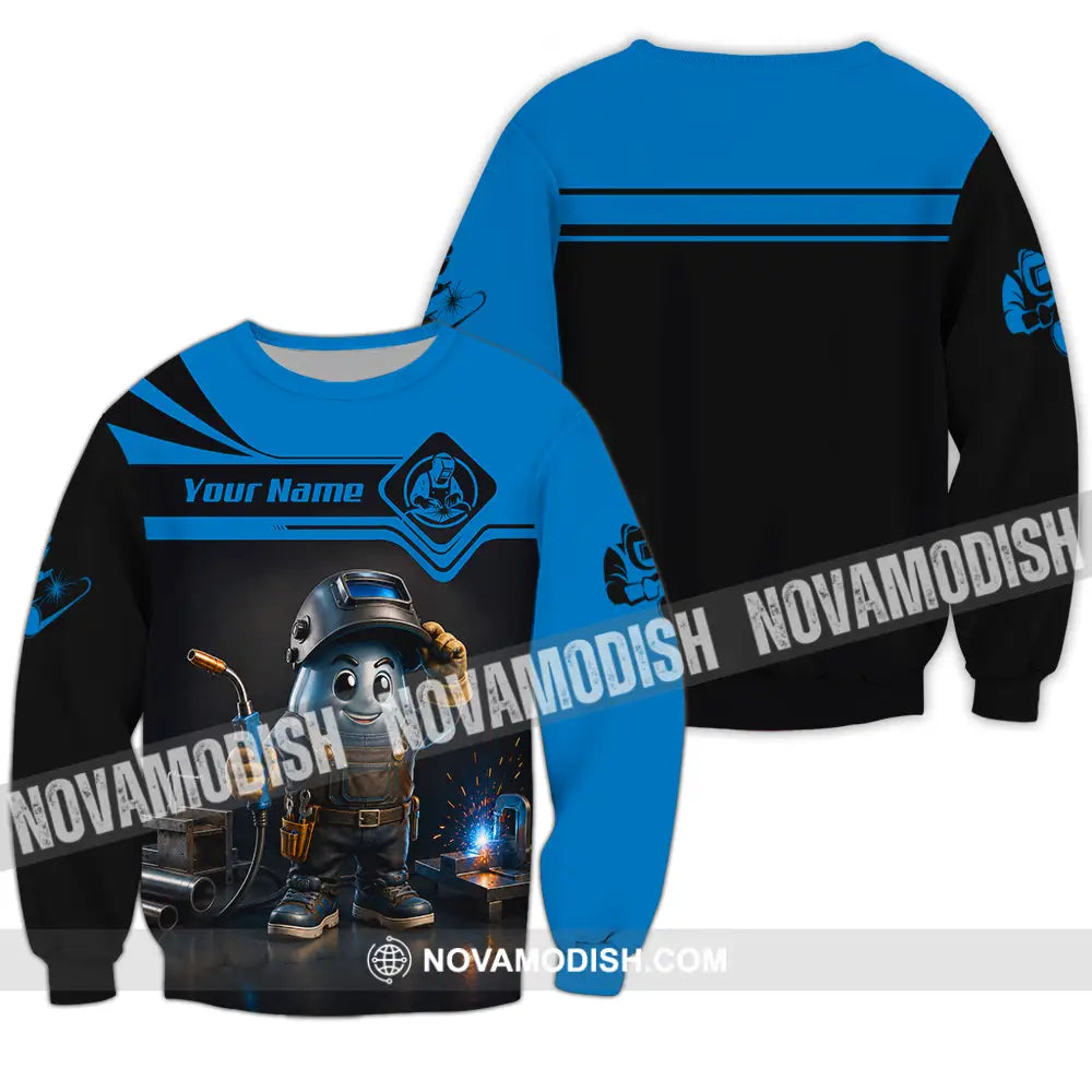 Unisex Shirt - Custom The Welder Shirt - Long Sleeve / S - T-shirt