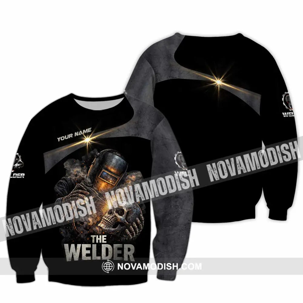 Unisex Shirt - Custom The Welder Shirt - Long Sleeve / S - T-shirt