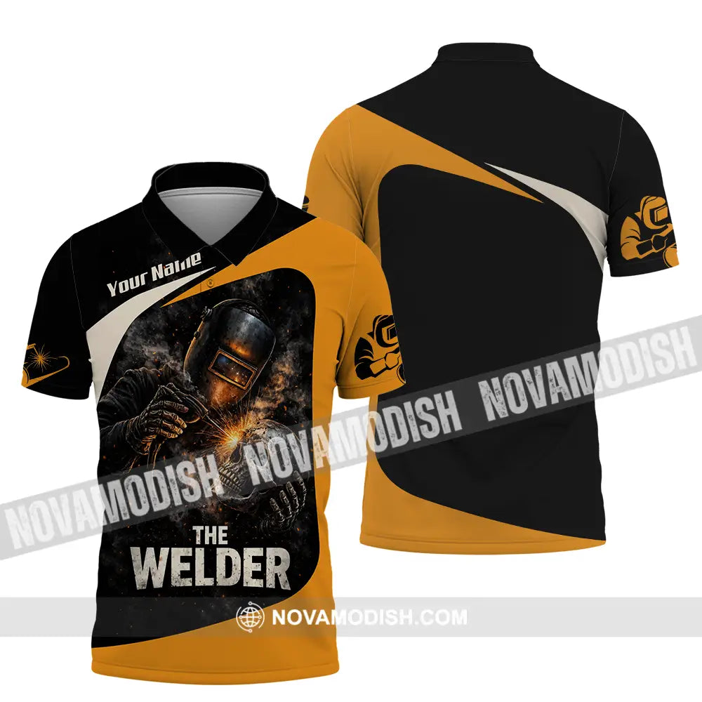 Unisex Shirt - Custom The Welder Shirt - Polo Shirt / S - T-shirt