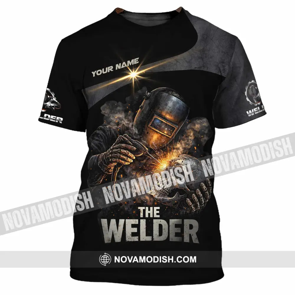 Unisex Shirt - Custom The Welder Shirt - T-Shirt / S - T-shirt