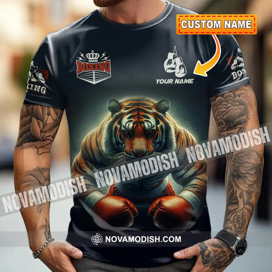 Unisex Shirt - Custom Tiger Boxing Lover Classic Shirt T-shirt