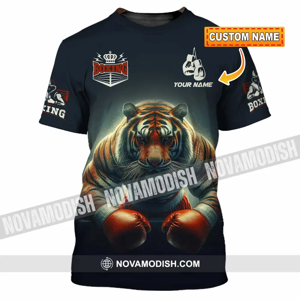 Unisex Shirt - Custom Tiger Boxing Lover Classic Shirt T-shirt