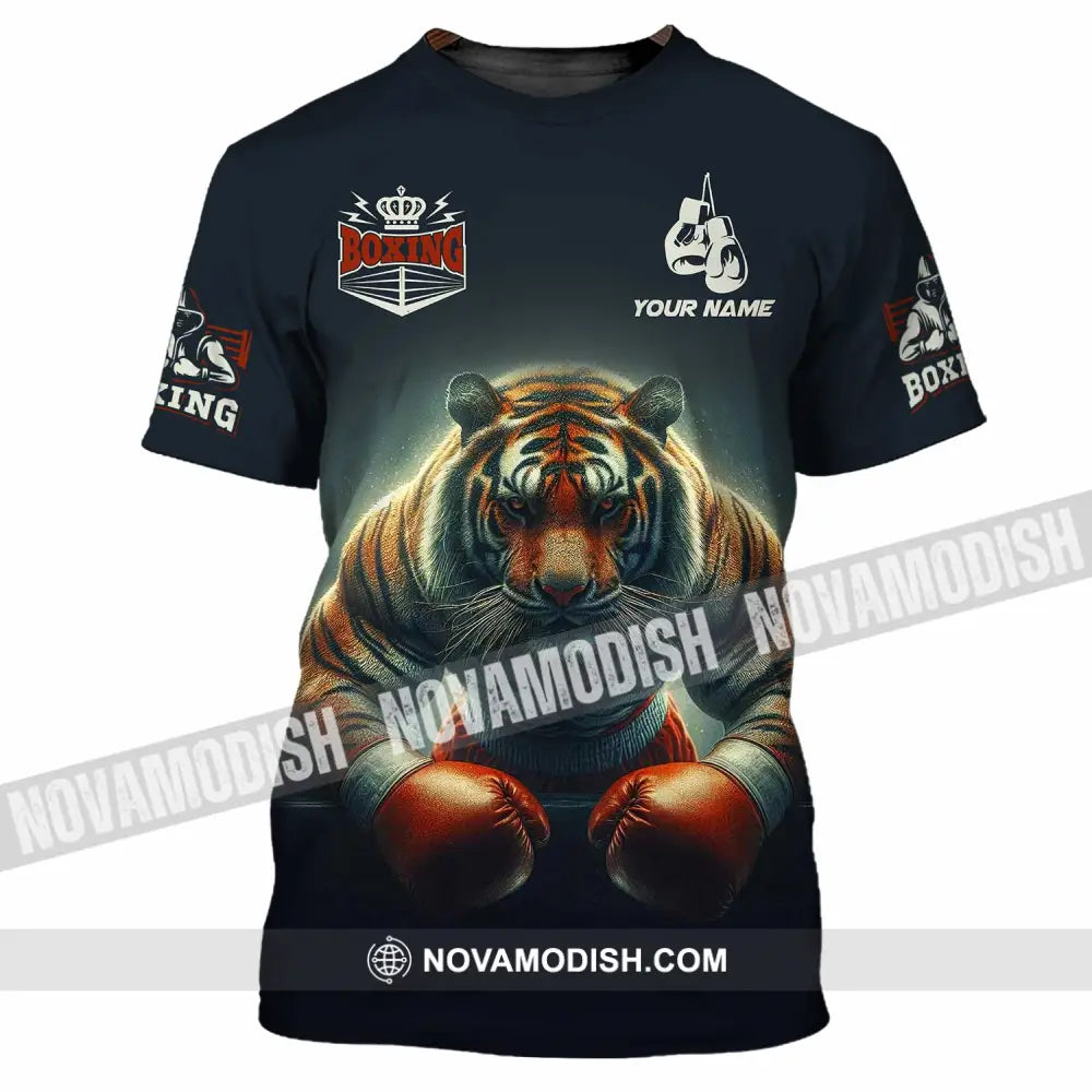 Unisex Shirt - Custom Tiger Boxing Lover Classic Shirt T-Shirt / S T-shirt