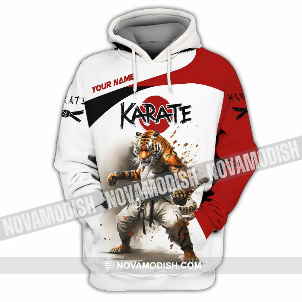 Unisex Shirt - Custom Tiger Karate Shirt Hoodie / S T-shirt