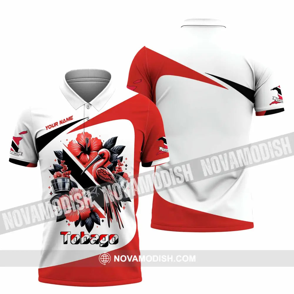 Unisex Shirt - Custom Tobago Shirt - Polo Shirt / S - T-shirt