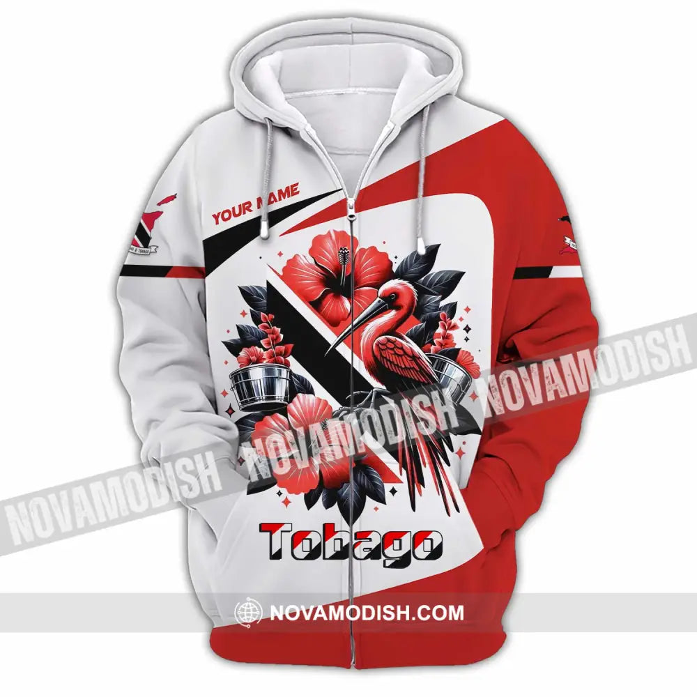 Unisex Shirt - Custom Tobago Shirt - Zipper Hoodie / S - T-shirt