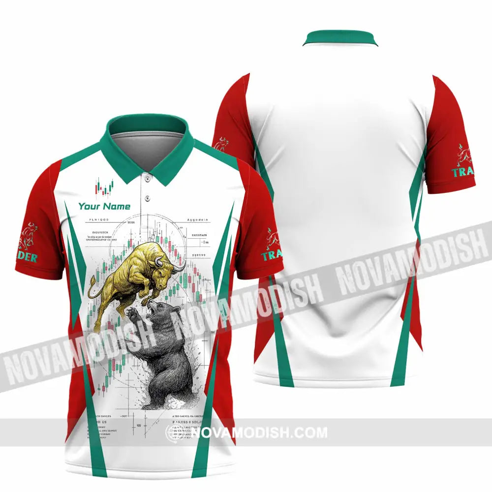 Unisex Shirt - Custom Trader 3D Shirt Polo Shirt / S T-shirt