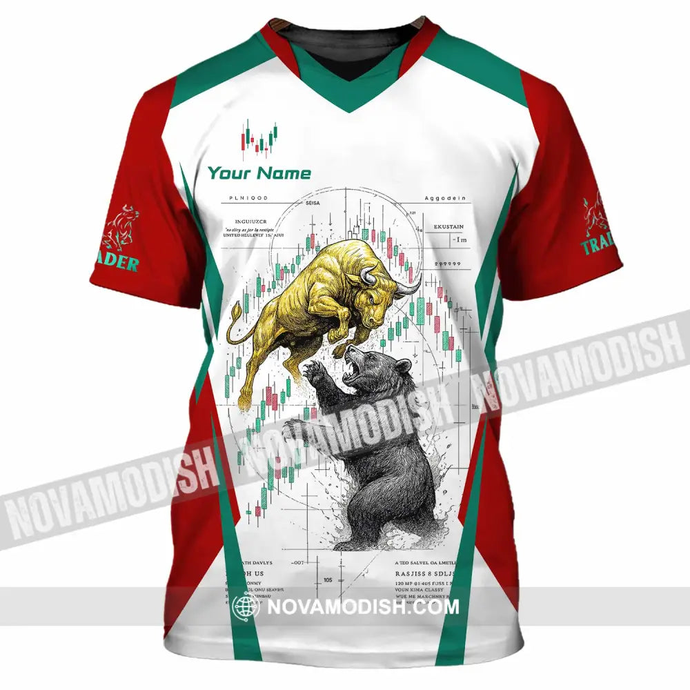 Unisex Shirt - Custom Trader 3D Shirt T-Shirt / S T-shirt